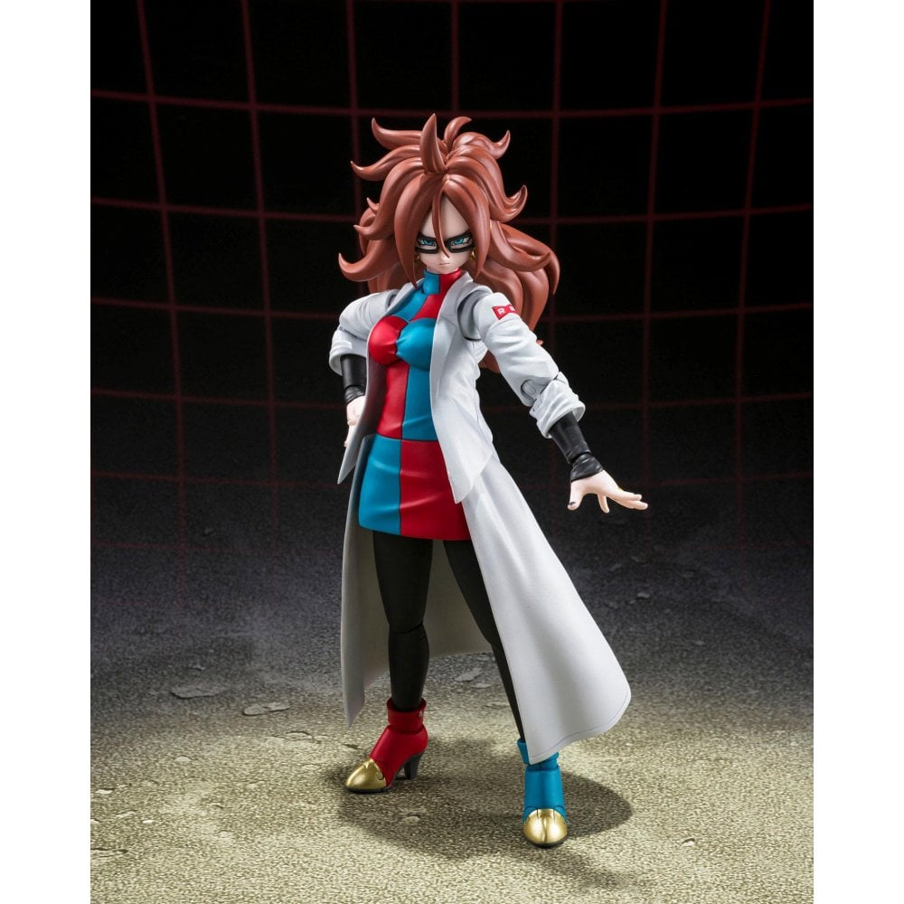 Bandai Dragon Ball FighterZ S.H. Figuarts Android 21 (Lab Coat) 