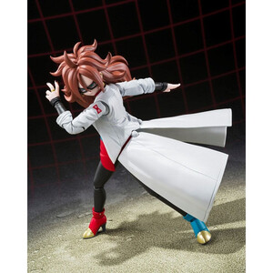 Bandai Dragon Ball FighterZ S.H. Figuarts Android 21 (Lab Coat) 