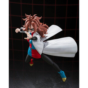 Bandai Dragon Ball FighterZ S.H. Figuarts Android 21 (Lab Coat) 