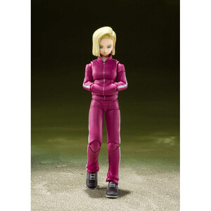 Bandai Dragon Ball Super S.H. Figuarts Android 18 (Universe Survival Saga) 