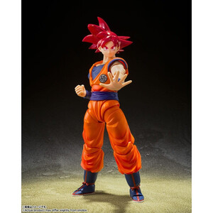Bandai Dragon Ball Super S.H. Figuarts Super Saiyan God Son Goku Saiyan God of Virture 