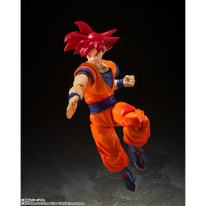 Bandai Dragon Ball Super S.H. Figuarts Super Saiyan God Son Goku Saiyan God of Virture 