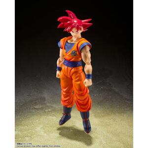 Bandai Dragon Ball Super S.H. Figuarts Super Saiyan God Son Goku Saiyan God of Virture 