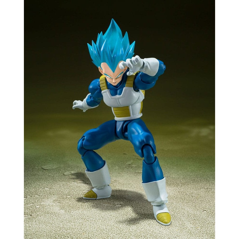 Bandai Dragon Ball Super S.H. Figuarts Super Saiyan God Super Saiyan Vegeta -Unwavering Saiyan Pride- 