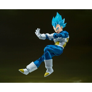 Bandai Dragon Ball Super S.H. Figuarts Super Saiyan God Super Saiyan Vegeta -Unwavering Saiyan Pride- 