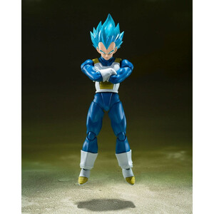 Bandai Dragon Ball Super S.H. Figuarts Super Saiyan God Super Saiyan Vegeta -Unwavering Saiyan Pride- 