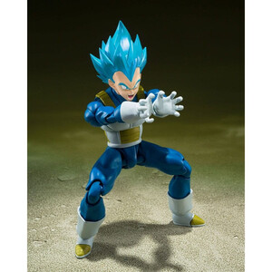 Bandai Dragon Ball Super S.H. Figuarts Super Saiyan God Super Saiyan Vegeta -Unwavering Saiyan Pride- 