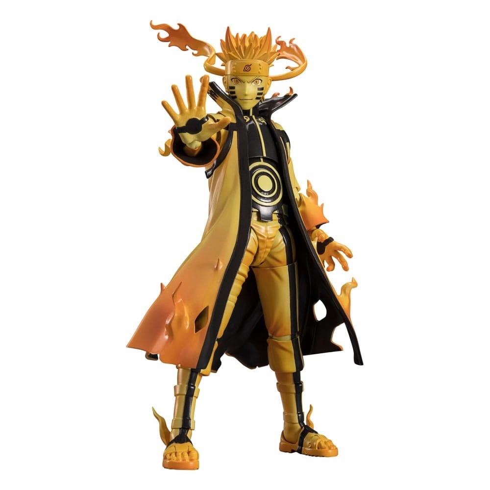 Bandai Naruto S.H. Figuarts Naruto Uzumaki (Kurama Link Mode) - Courageous Strength That Binds - 