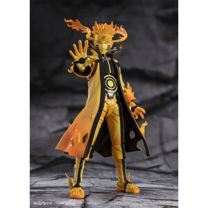 Bandai Naruto S.H. Figuarts Naruto Uzumaki (Kurama Link Mode) - Courageous Strength That Binds - 