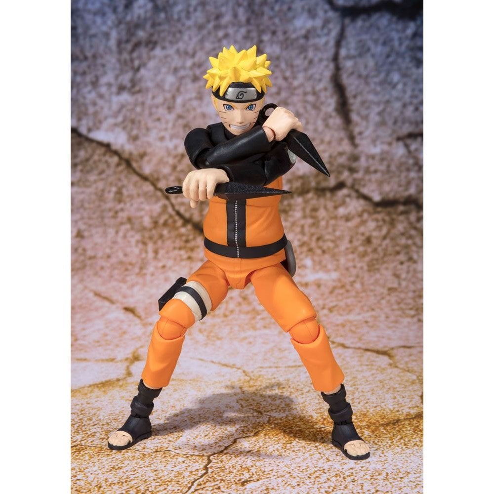 Bandai Naruto Shippuden S.H. Figuarts Naruto Uzumaki (Best Selection) (New Package Ver) 