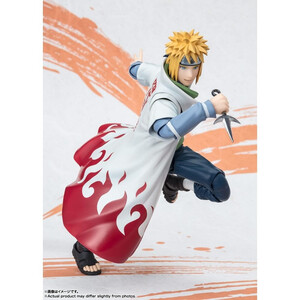 Bandai Naruto Shippuden S.H.Figuarts Minato Namikaze NarutoP99 Edition 