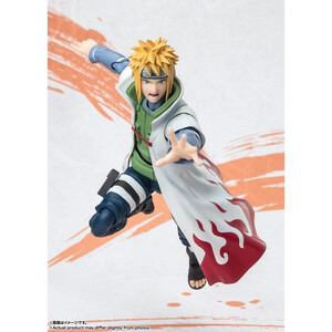 Bandai Naruto Shippuden S.H.Figuarts Minato Namikaze NarutoP99 Edition 