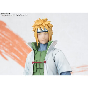 Bandai Naruto Shippuden S.H.Figuarts Minato Namikaze NarutoP99 Edition 