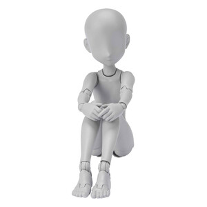 Bandai S.H. Figuarts Body Chan Ken Sugimori Edition DX Set (Gray Color Ver.) 