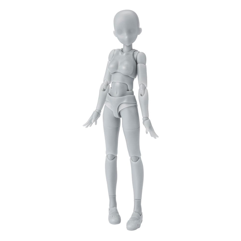 Bandai S.H. Figuarts Body-Chan School Life Edition DX Set (Gray Color Ver.) 