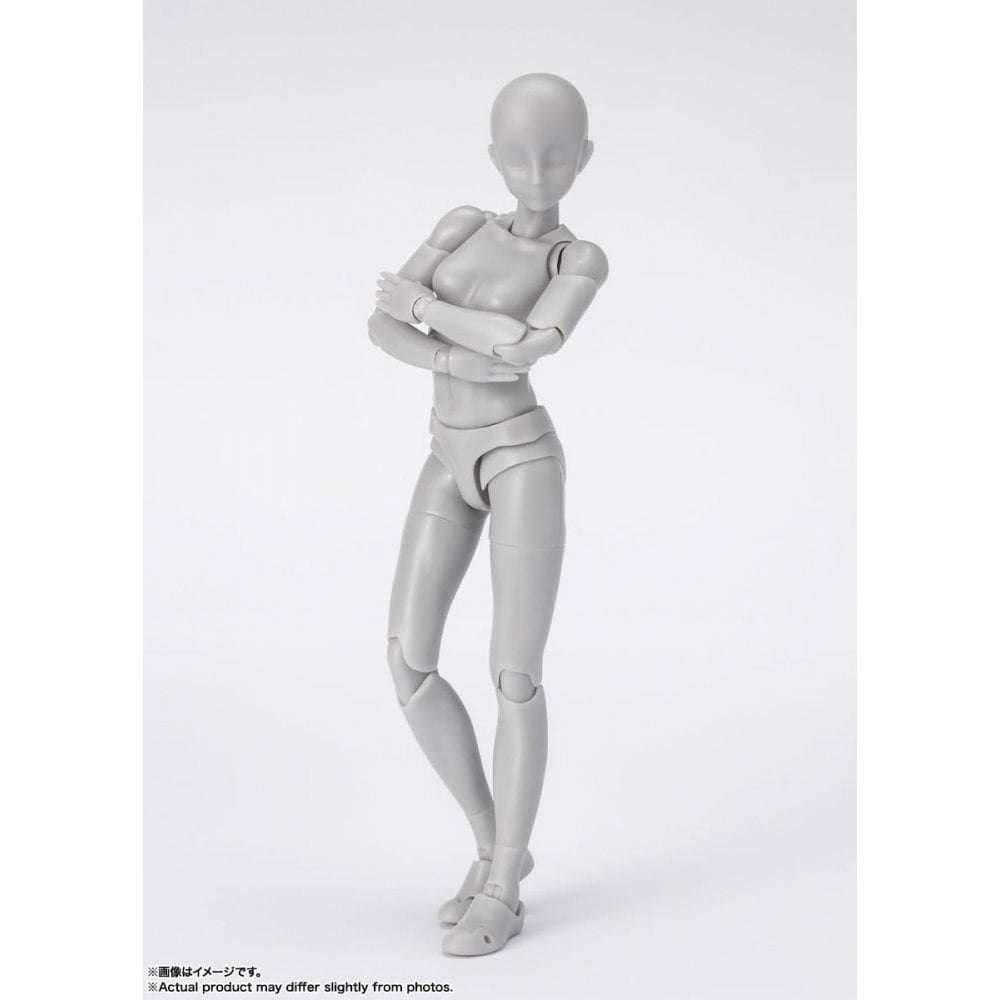 Bandai S.H. Figuarts Body-Chan Sports Edition DX Set (Gray Color Ver.) 