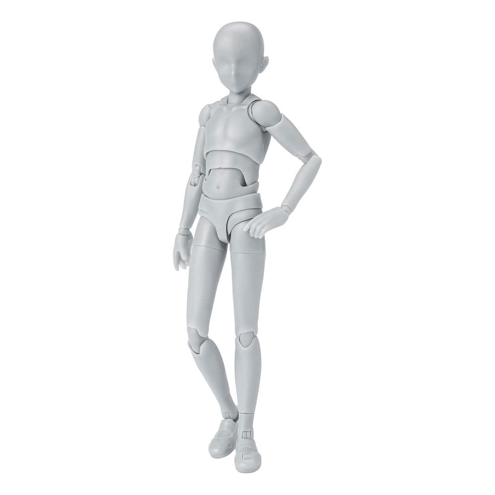 Bandai S.H. Figuarts Body-Kun School Life Edition DX Set (Gray Color Ver.) 