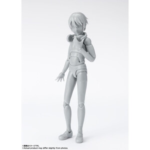 Bandai S.H. Figuarts Body-Kun School Life Edition DX Set (Gray Color Ver.) 