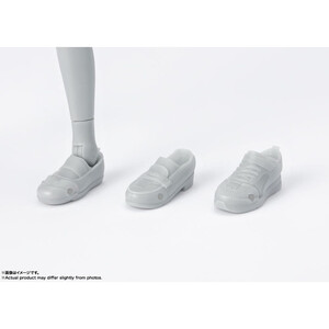 Bandai S.H. Figuarts Body-Kun School Life Edition DX Set (Gray Color Ver.) 