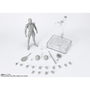 Bandai S.H. Figuarts Body-Kun Sports Edition DX Set (Gray Color Ver.) 