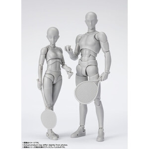 Bandai S.H. Figuarts Body-Kun Sports Edition DX Set (Gray Color Ver.) 