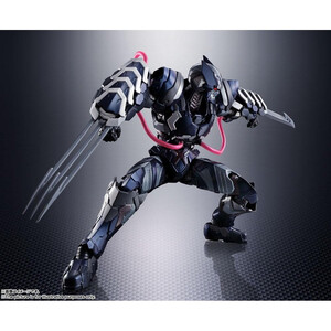 Bandai Tech-On Avengers S.H. Figuarts Venom Symbiote Wolverine 