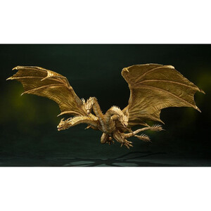 Bandai Godzilla King of the Monsters S.H. MonsterArts Action Figure King Ghidorah (Special Color Ver.) 