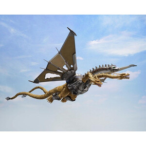 Bandai Godzilla vs. King Ghidorah S.H. MonsterArts Action Figure Mecha Ghidorah Shinjuku Decisive Battle Special Set 