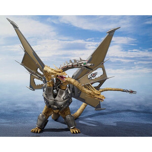 Bandai Godzilla vs. King Ghidorah S.H. MonsterArts Action Figure Mecha Ghidorah Shinjuku Decisive Battle Special Set 
