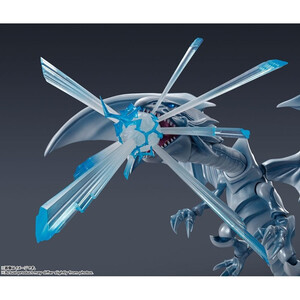 Bandai Yu-Gi-Oh! S.H. MonsterArts Action Figure Blue-Eyes White Dragon 