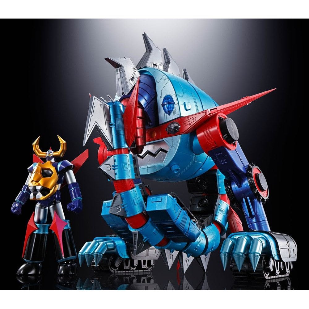 Bandai Gaiking Legend of Daiku-Maryu Soul of Chogokin Diecast Action Figures GX-100 Gaiking & Daiku Maryu 