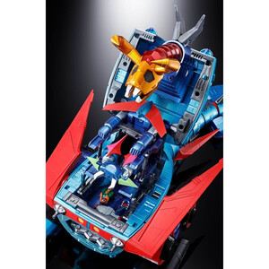 Bandai Gaiking Legend of Daiku-Maryu Soul of Chogokin Diecast Action Figures GX-100 Gaiking & Daiku Maryu 