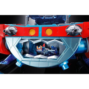 Bandai Gaiking Legend of Daiku-Maryu Soul of Chogokin Diecast Action Figures GX-100 Gaiking & Daiku Maryu 