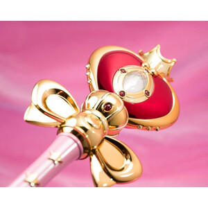 Bandai Sailor Moon 1/1 Scale Proplica Spiral Heart Moon Rod Brilliant Color Edition 