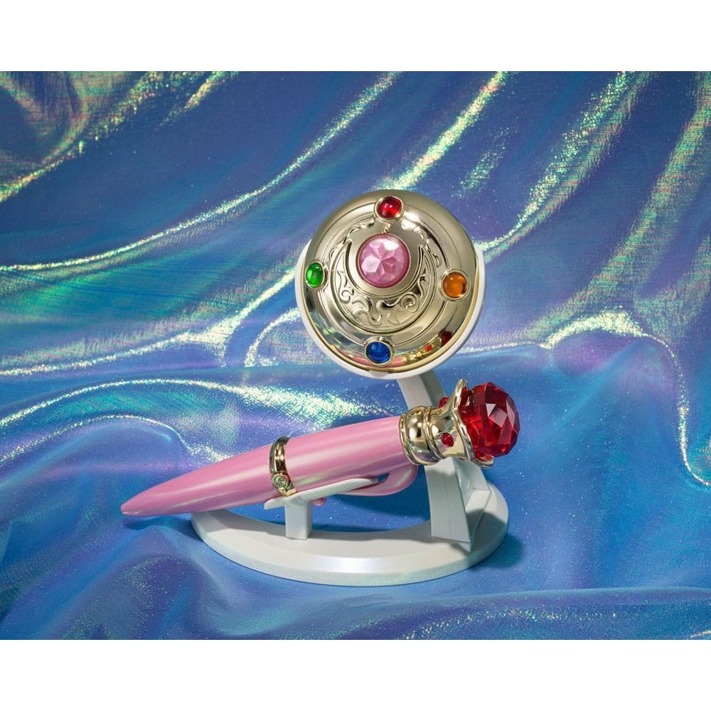Bandai Sailor Moon Proplicas Transformation Brooch & Disguise Pen Set Brilliant Color Edition 