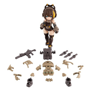 Megahouse Desktop Army Action Figure N-212d Titania Scout equipped desert combat spec Delta Ver. 