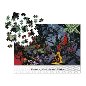 Dark Horse Hellboy Jigsaw Puzzle His Life and Times (1000 pieces) 