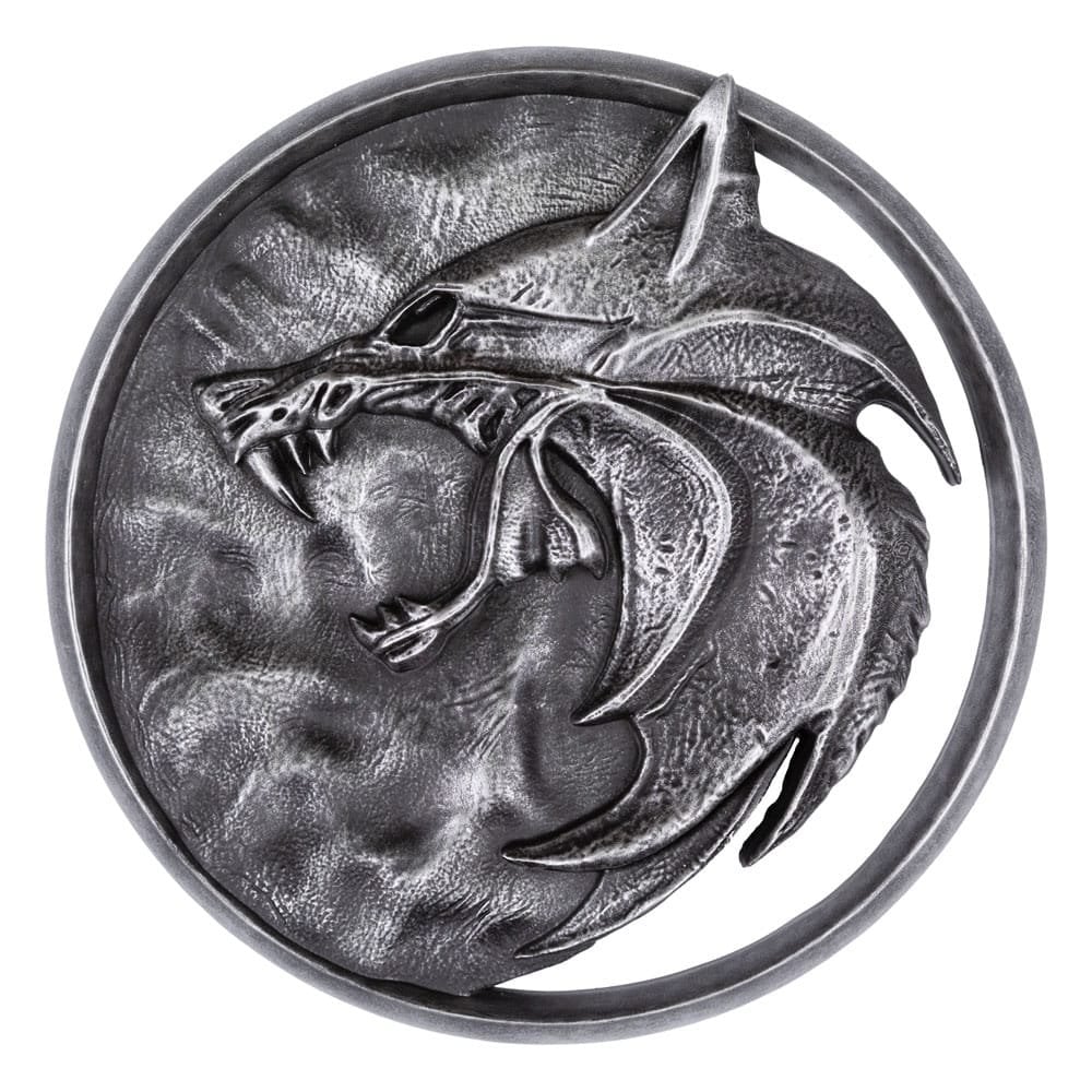 Dark Horse The Witcher Season 03 Replica Wall Plaque Wolf Medallion 