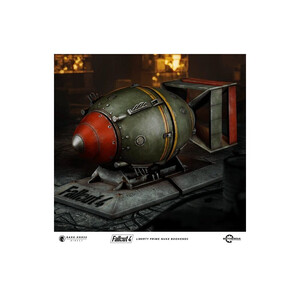 Dark Horse Fallout 4 Liberty Prime Nuke Bomb Bookends 