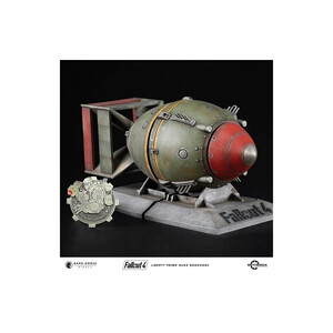 Dark Horse Fallout 4 Liberty Prime Nuke Bomb Bookends 