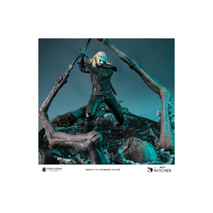 Dark Horse The Witcher 3 Statue Geralt vs. Kikimora 