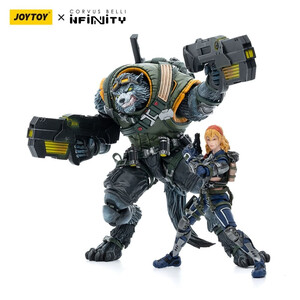 JoyToy Infinity 1/18 Scale Action Figures Ariadna Equipe Mirage-5 Sergent Duroc & Lieutenant Margot Berthier 