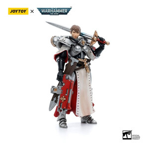 JoyToy Warhammer 40k 1/18 Scale Action Figure Adepta Sororitas Battle Sisters Order of the Argent Shroud Sister Superior Evinka 