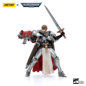 JoyToy Warhammer 40k 1/18 Scale Action Figure Adepta Sororitas Battle Sisters Order of the Argent Shroud Sister Superior Evinka 
