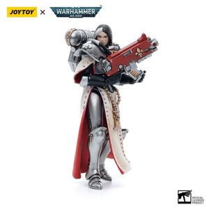 JoyToy Warhammer 40k 1/18 Scale Action Figure Adepta Sororitas Battle Sisters Order of the Argent Shroud Sister Vitas 