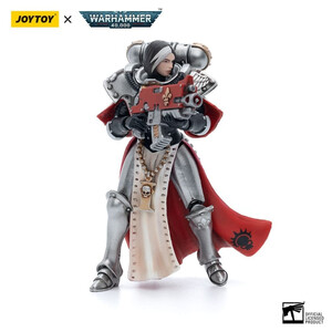 JoyToy Warhammer 40k 1/18 Scale Action Figure Adepta Sororitas Battle Sisters Order of the Argent Shroud Sister Vitas 