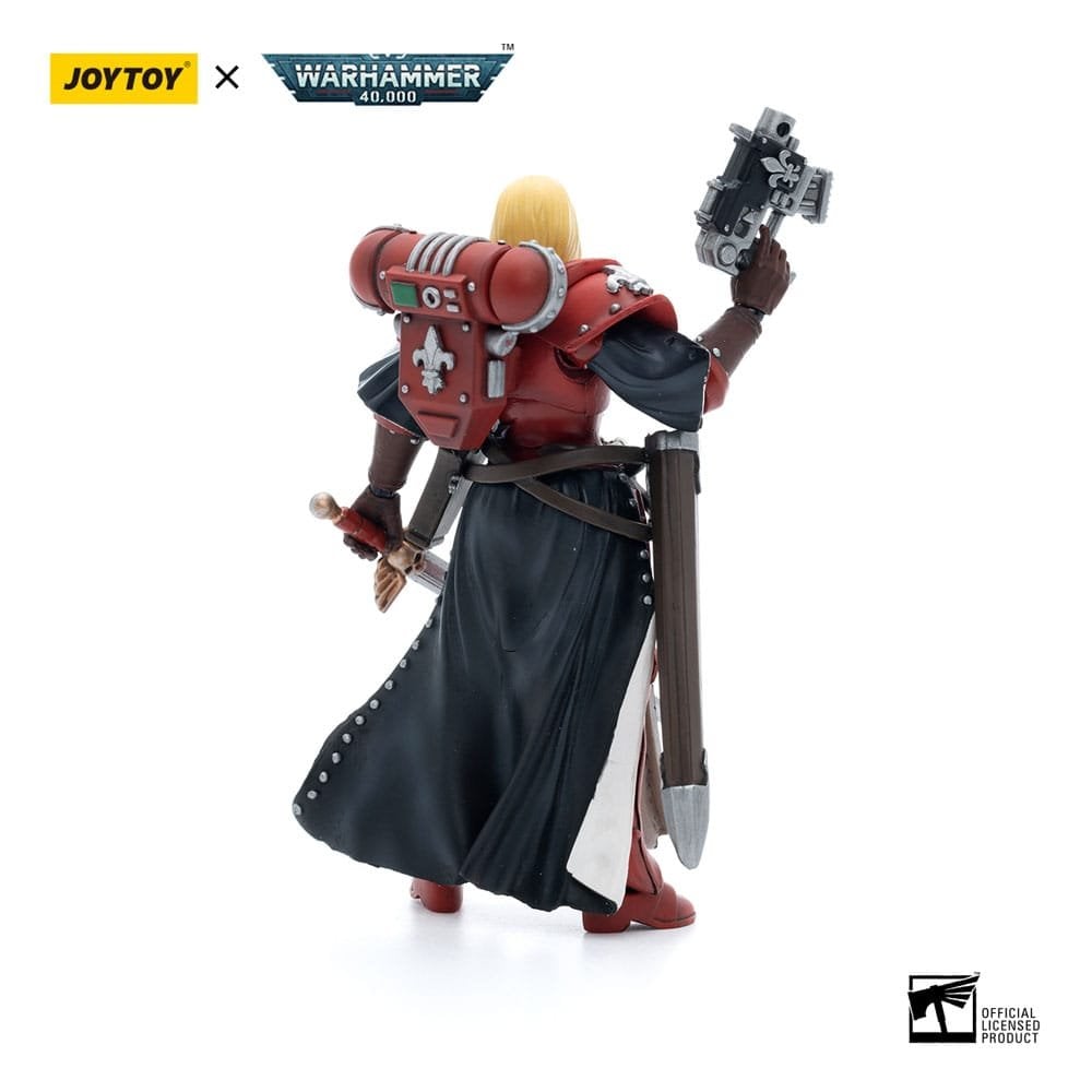 Figura JOYTOX X Warhammer 40k: Battle Sisters Bloody Rose Order Superior Kamina. Scala 1:18, Dipinta E Assemblata.