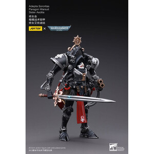 JoyToy Warhammer 40k 1/18 Scale Action Figure Adepta Sororitas Paragon Warsuit Sister Aedita 