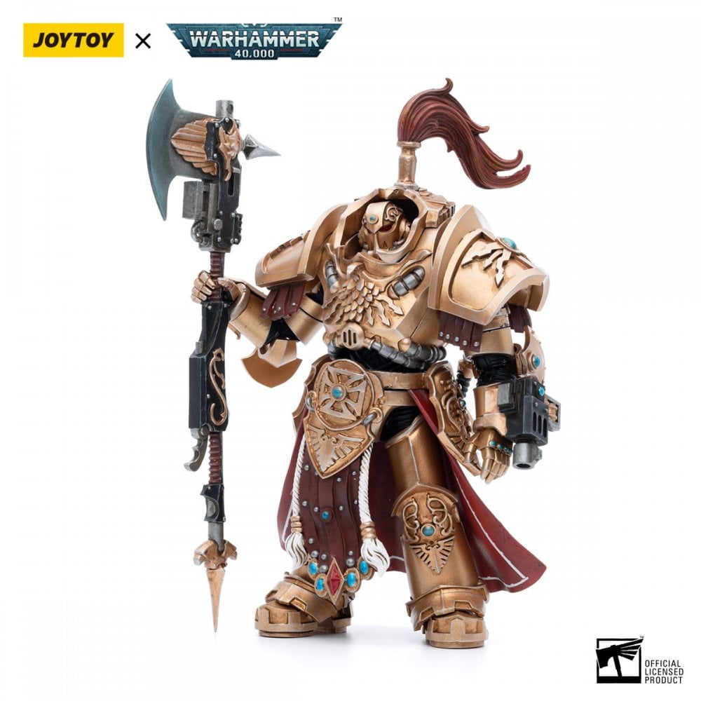 JoyToy Warhammer 40k 1/18 Scale Action Figure Adeptus Custodes Allarus Custodian Osyr Archimaxes 