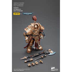 JoyToy Warhammer 40k 1/18 Scale Action Figure Adeptus Custodes Allarus Custodian Osyr Archimaxes 